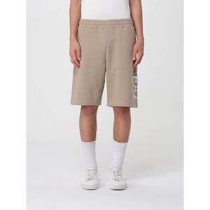 Ea7 Shorts Men Beige